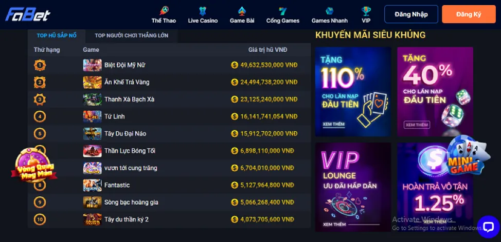 Chương trình VIP đá gà 888aa